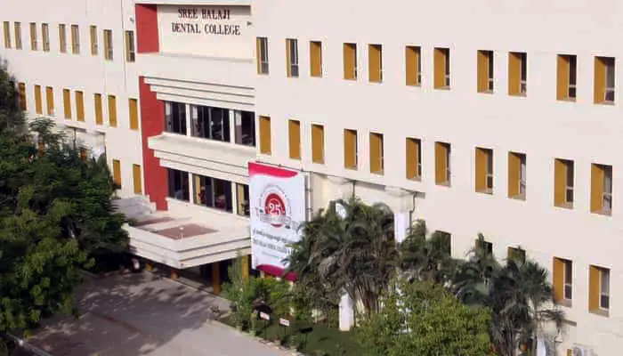 Sree Balaji Dental College & Hospital, Narayanpuram