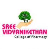 sree vidyanikethan college of pharmacy