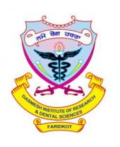 Dasmesh Institute of Research & Dental Sciences, Faridkot logo