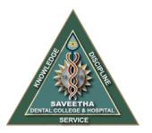 Saveetha Dental College & Hospital, Chennai logo