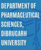  Deptt. Of Pharm. Sciences DIBRUGARH